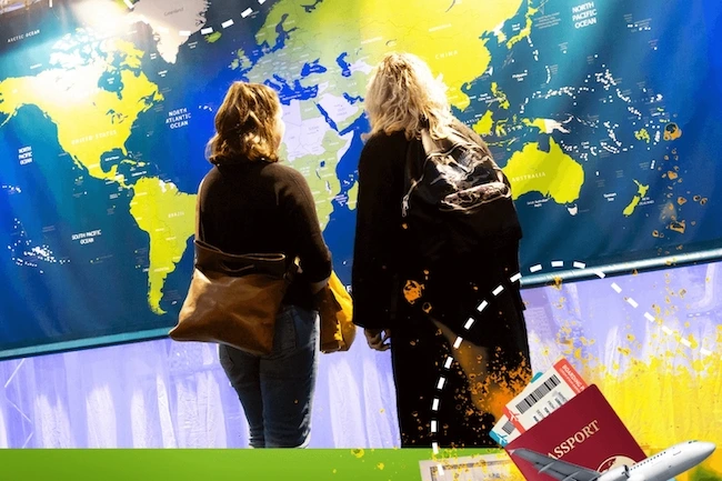 Go Abroad fair 2023 landscape